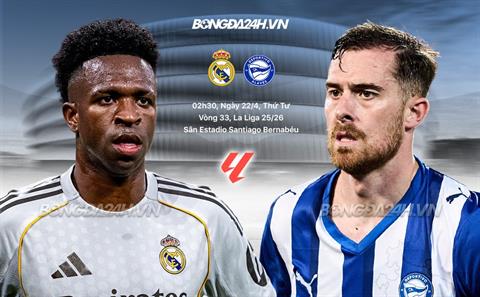 Nhận định Real Madrid vs Alaves (2h30 ngày 22/4): Los Blancos trút giận