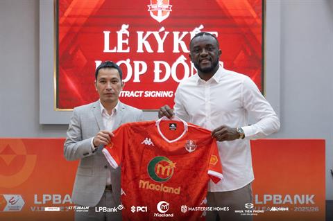 CLB Hải Phòng 'trói chân' thành công cây săn bàn số một