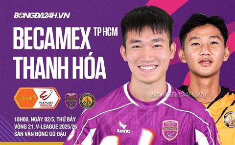 Nhận định Becamex TPHCM vs Thanh Hóa (18h00 ngày 02/5): Xem mèo nào cắn mỉu nào