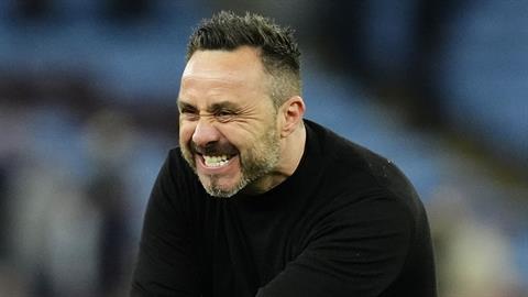 De Zerbi: "Tottenham không được ngủ quên sau trận thắng Villa"