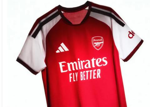 Arsenal chính thức công bố áo đấu sân nhà ở mùa giải 2026/27