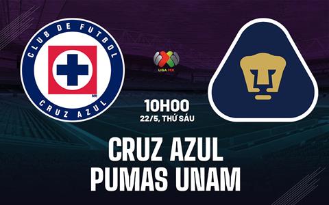 Nhận định bóng đá Cruz Azul vs Pumas UNAM 9h00 ngày 22/5 (VĐQG Mexico 2025/26)