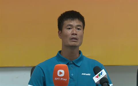 HLV Hải Phòng xin chịu trách nhiệm sau trận thua Đà Nẵng
