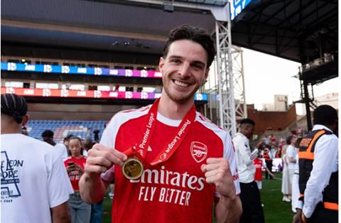 Patrick Vieira đưa Declan Rice lên mây