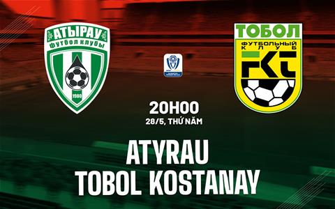 Nhận định Atyrau vs Tobol Kostanay 20h00 ngày 28/5 (VĐQG Kazakhstan 2026)