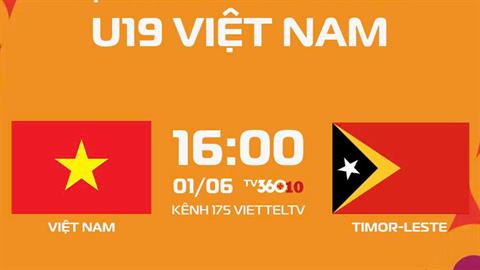 TV360 độc quyền phát sóng giải U19 Đông Nam Á 2026