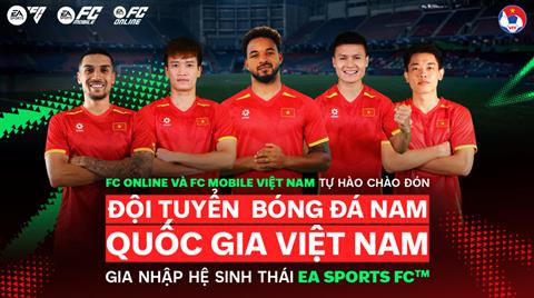 Sau nhiều năm, EA Sports FC chính thức mang trọn vẹn Đội tuyển Việt Nam như đời thực