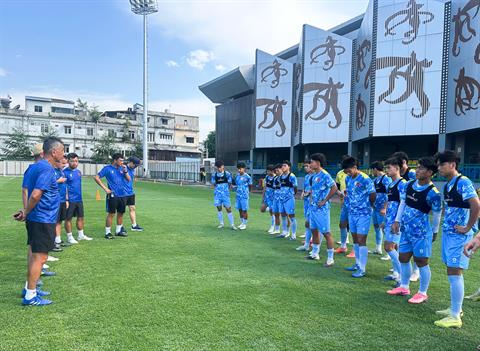 U19 Việt Nam mài sắc lối chơi trước trận gặp U19 Myanmar