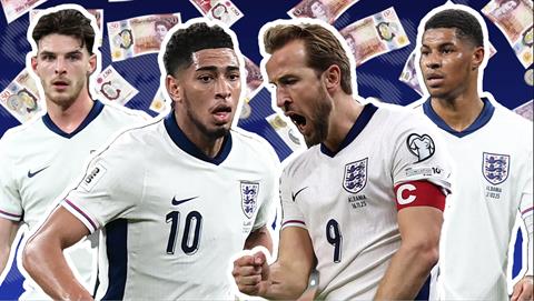 Những ngôi sao giàu nhất của tuyển Anh tham dự World Cup 2026: Harry Kane số 1