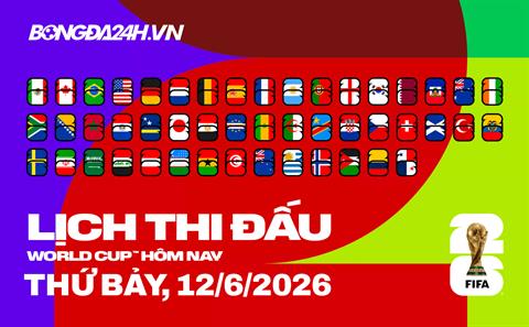 Lịch thi đấu bóng đá hôm nay 12/06: Hàn Quốc vs CH Séc, Canada vs Bosnia