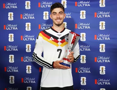 Kai Havertz xuất sắc nhất trận Đức 7-1 Curacao