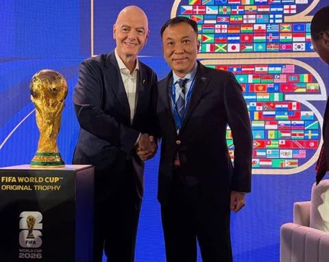 Chủ tịch FIFA bàn chuyện World Cup với Chủ tịch VFF