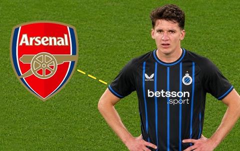 Arsenal vẫn theo dõi sát sao sao Club Brugge
