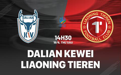 Nhận định Dalian Kewei vs Liaoning Tieren 14h30 ngày 19/6 (Cúp QG Trung Quốc 2026)