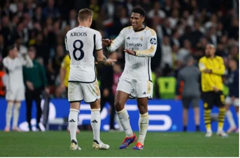 Toni Kroos hết lời khen ngợi Jude Bellingham