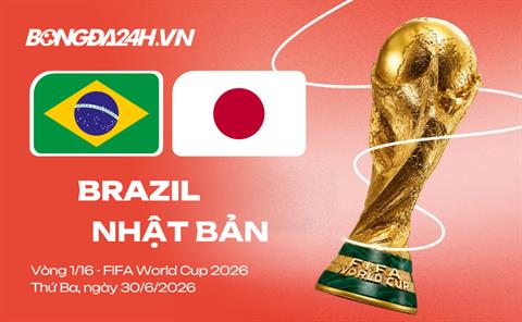 Đội hình Brazil vs Nhật Bản dự kiến 0h ngày 30/06 (World Cup 2026)