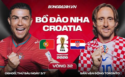 Nhận định Bồ Đào Nha vs Croatia (6h00 ngày 3/7): Vượt khó được không?