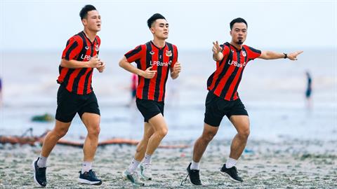 Các đội V.League vào guồng quay chuẩn bị cho mùa giải mới