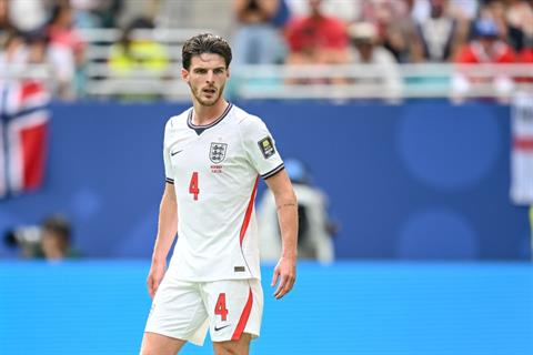 Tuyển Anh lạc quan về thể trạng của Declan Rice trước bán kết