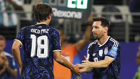 Messi được kỳ vọng dìu dắt người kế nhiệm Nico Paz ở ĐT Argentina