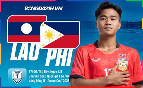 Nhận định Lào vs Philippines (17h00 ngày 01/8): Tìm kiếm điểm số đầu tiên