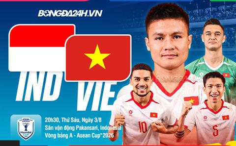 Nhận định Indonesia vs Việt Nam (20h30 ngày 03/8): Thắng hoặc mất quyền tự quyết