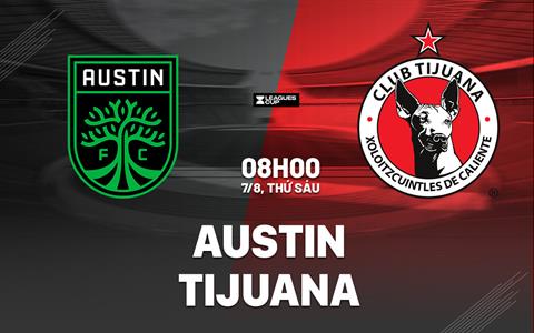Nhận định bóng đá Austin vs Tijuana 8h00 ngày 7/8 (Leagues Cup 2026)