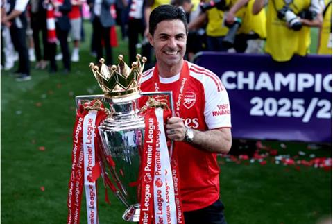 Arsenal có cơ hội vô địch NHA mùa tới cao nhất