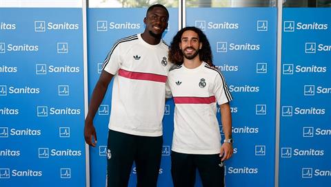 Cucurella và Konate chính thức ra mắt Real Madrid