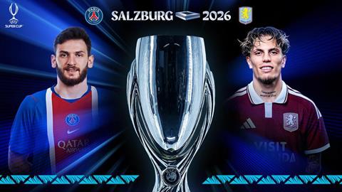 Trực tiếp bóng đá PSG vs Aston Villa 2h00 ngày 13/8 (Siêu cúp châu Âu 2026)