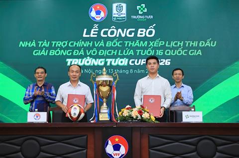 Khởi tranh giải U16 quốc gia Trường Tươi Cup 2026