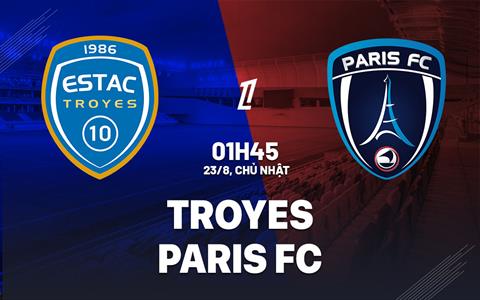 Nhận định bóng đá Troyes vs Paris FC 1h45 ngày 23/8 (Ligue 1 2026/27)