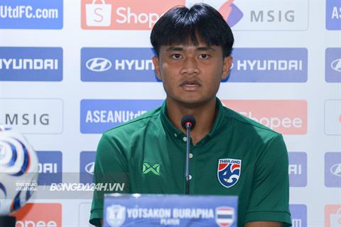 Tiền đạo trẻ Thái Lan tự tin đánh bại Việt Nam