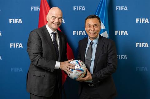 Chủ tịch FIFA tới Việt Nam dự khán trận chung kết lượt về ASEAN Cup 2026