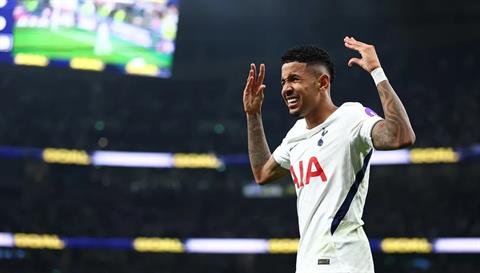 Tân binh Savio ghi bàn ngay ngày ra mắt Tottenham