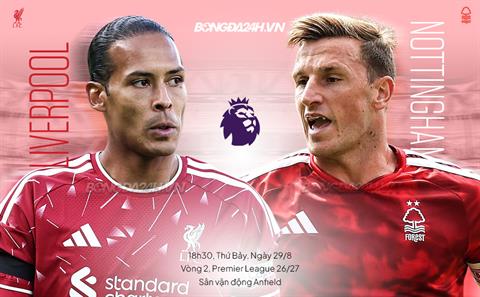 Nhận định Liverpool vs Nottingham (18h30 ngày 29/8): Chủ nhà đòi nợ