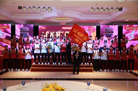 Becamex TP HCM quyết tâm trở lại V.League sau 1 năm rớt hạng