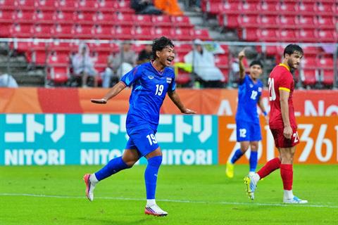 U23 Thái Lan thắng ngược Kyrgyzstan dù bị dẫn 2 bàn