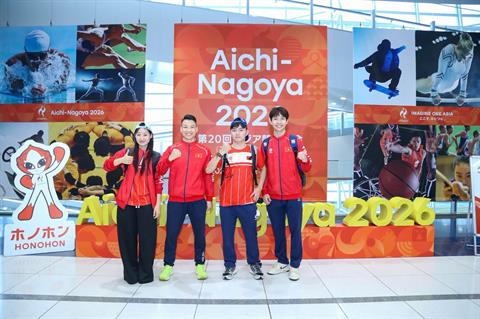 Thể thao Việt Nam chính thức nhập cuộc tại ASIAD 2026