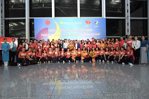 Thể thao Việt Nam rạng rỡ lên đường sang Nhật Bản dự ASIAD 2026