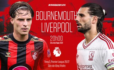 Nhận định bóng đá Bournemouth vs Liverpool (20h00 ngày 20/9): The Kop đòi nợ