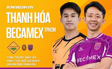 Nhận định Thanh Hóa vs Becamex TPHCM (17h00 ngày 19/9): Xem mèo nào cắn mỉu nào