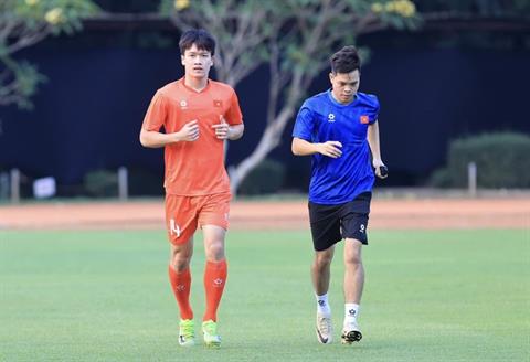 Hoàng Đức phải tập riêng trước FIFA ASEAN Cup 2026