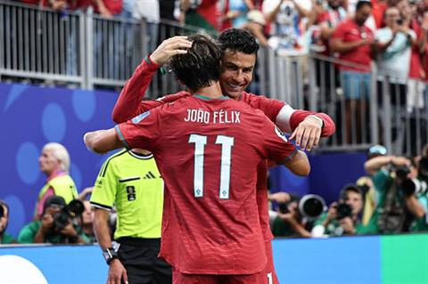 Felix muốn kiến tạo bàn thắng thứ 1.000 của Cristiano Ronaldo