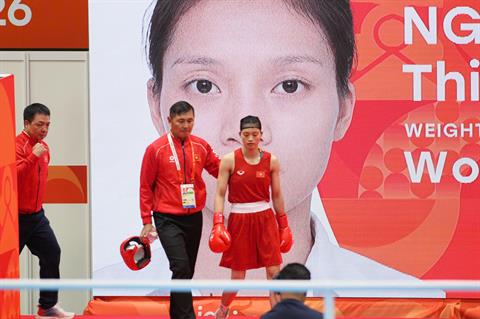 Nguyễn Thị Tâm hạ nhà vô địch thế giới, vào chung kết ASIAD 20