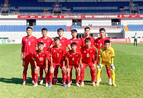U16 Việt Nam khép lại CFA Team China 2026 sau trận thua U16 Kyrgyzstan