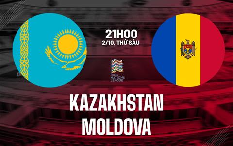 Nhận định bóng đá Kazakhstan vs Moldova 21h00 ngày 2/10 (UEFA Nations League 2026/27)