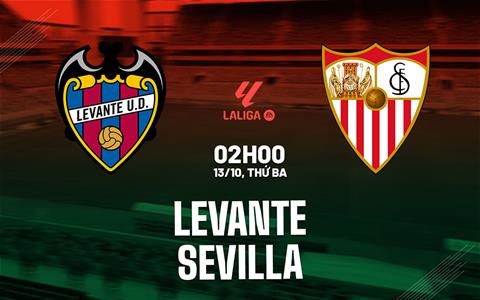 Nhận định Levante vs Sevilla (02h00 ngày 13/10): Hiểm địa Ciutat de Valencia