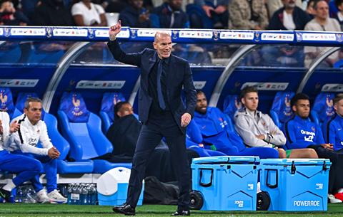 Zidane phấn khích với màn ngược dòng của ĐT Pháp trước Bỉ