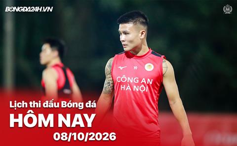 Lịch thi đấu, trực tiếp bóng đá hôm nay 08/10/2026: Lion City vs CAHN